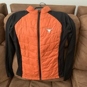 Texas Longhorns jacket with zipper size medium